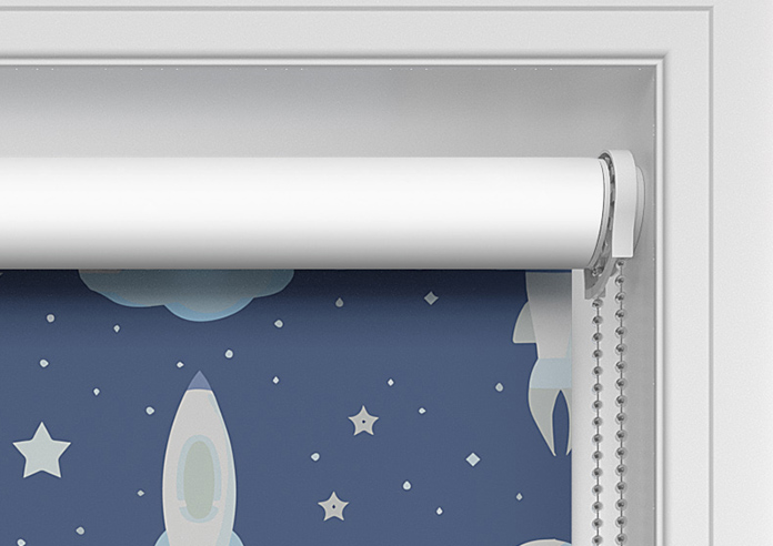Blast Off, Celestial Blue - Twist&Fit Roller Blind - Image 10
